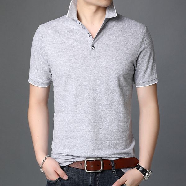 2021 new short-sleeve cotton comfortable men breathing color male polo shirt lfrm, White;black
2021 new short-sleeve cotton comfortable men breathing color male polo shirt lfrm, White;black