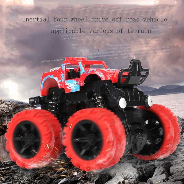 children's inertial four-wheel drive off-road vehicle shockproof shock absorber boy simulation toy stunt swinging bigfoot car model
children's inertial four-wheel drive off-road vehicle shockproof shock absorber boy simulation toy stunt swinging bigfoot car model