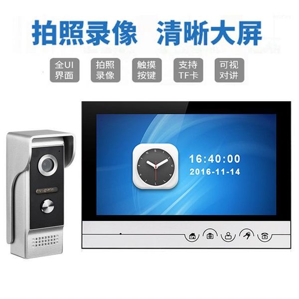new p video 9-inch color high-definition video intercom doorbell villa access control1
new p video 9-inch color high-definition video intercom doorbell villa access control1