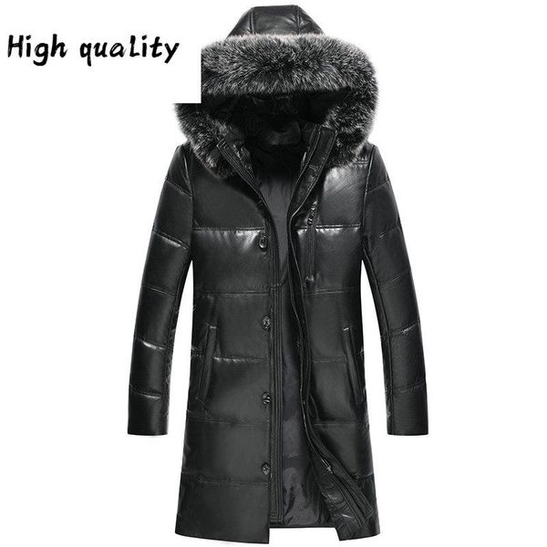 leather genuine winter jacket men fur hooded long sheepskin coat men's down jackets 2020 hq12-yxg1205b kj3738, Black
leather genuine winter jacket men fur hooded long sheepskin coat men's down jackets 2020 hq12-yxg1205b kj3738, Black