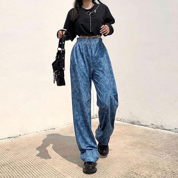 aonibeier long pants spring autumn fashion elastic high waist tie dye trousers women wide leg pants ladies casual loose1, Black;white
aonibeier long pants spring autumn fashion elastic high waist tie dye trousers women wide leg pants ladies casual loose1, Black;white