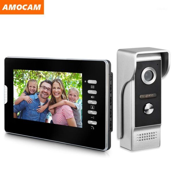 7 inch wired video door phone system video intercom doorbell with waterproof outdoor ir camera remote unlock for home security1
7 inch wired video door phone system video intercom doorbell with waterproof outdoor ir camera remote unlock for home security1
