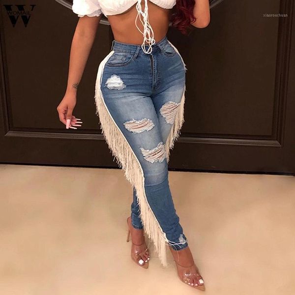 womail high waist denim jeans women mom fashion pants with tassel pockets ripped zipper jeans wash pencil pant female1, Blue
womail high waist denim jeans women mom fashion pants with tassel pockets ripped zipper jeans wash pencil pant female1, Blue