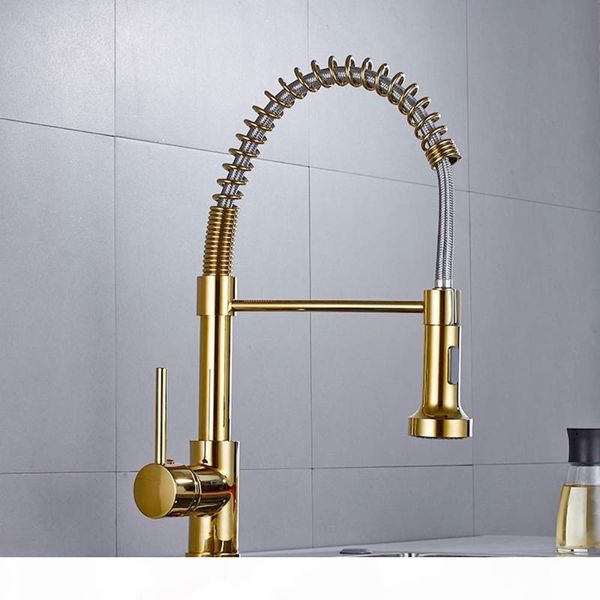 solid brass kitchen faucet gold polished brass spring kitchen sink faucet single hand modern and cold water gold pull out
solid brass kitchen faucet gold polished brass spring kitchen sink faucet single hand modern and cold water gold pull out