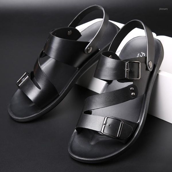 classic summer men's sandals slippers dual-use men shoes genuine leather sandals big size soft outdoor men roman1, Black
classic summer men's sandals slippers dual-use men shoes genuine leather sandals big size soft outdoor men roman1, Black