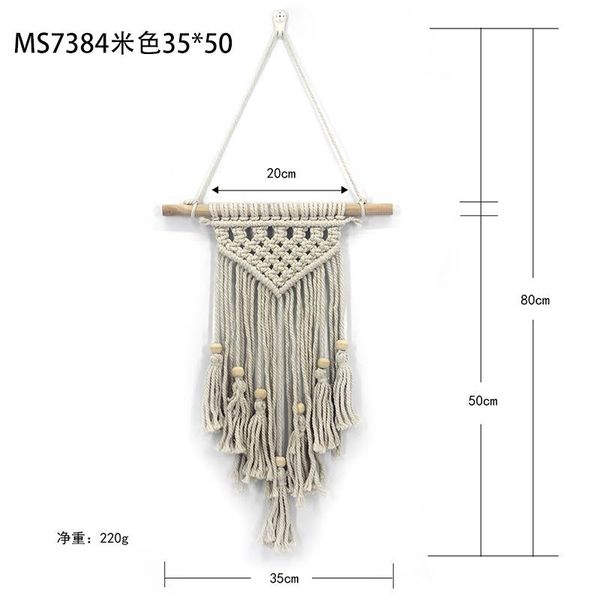 bohemian tapestry macrame wall hanging tapestries woven wall art cotton thread tassel+wooden stick tapestry living room decor wmtedi
bohemian tapestry macrame wall hanging tapestries woven wall art cotton thread tassel+wooden stick tapestry living room decor wmtedi