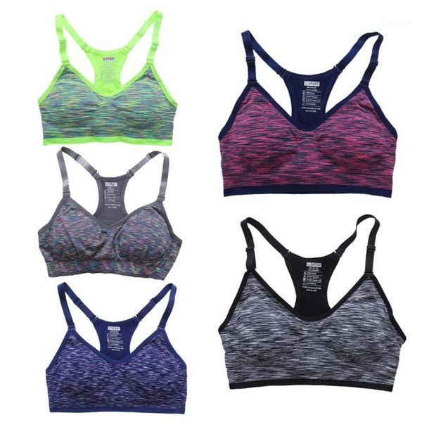 women breathable padded sling sports bra vest without steel ring gym fitness yoga running jogging1, White;black
women breathable padded sling sports bra vest without steel ring gym fitness yoga running jogging1, White;black