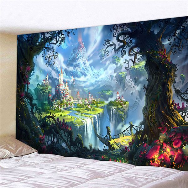 mushroom castle tapestry fairytale dreamy tapestry wall hanging huge psychedelic carpet hippie tapestries kids room wall decor
mushroom castle tapestry fairytale dreamy tapestry wall hanging huge psychedelic carpet hippie tapestries kids room wall decor