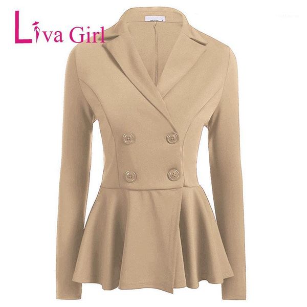 liva girl elegant office double breasted plus size blazer women spring long sleeve coat white red black work slim fit jacket xxx1, White;black
liva girl elegant office double breasted plus size blazer women spring long sleeve coat white red black work slim fit jacket xxx1, White;black