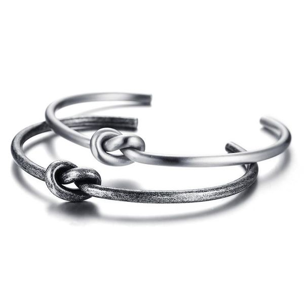 bangle knot cuff bracelets in stainless steel personalized gift for mom bridesmaid gifts tie the bracelet, Black
bangle knot cuff bracelets in stainless steel personalized gift for mom bridesmaid gifts tie the bracelet, Black