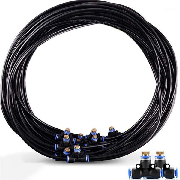 misting cooling system 50ft misting line 15 mist nozzles brass adapter outdoor misters for garden trampoline waterpark1
misting cooling system 50ft misting line 15 mist nozzles brass adapter outdoor misters for garden trampoline waterpark1