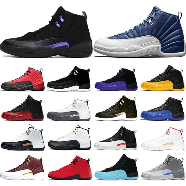 designer men basketball shoes 12 12s reverse flu game dark grey concord university gold indigo mens trainers sports sneakers size 40-47
designer men basketball shoes 12 12s reverse flu game dark grey concord university gold indigo mens trainers sports sneakers size 40-47
