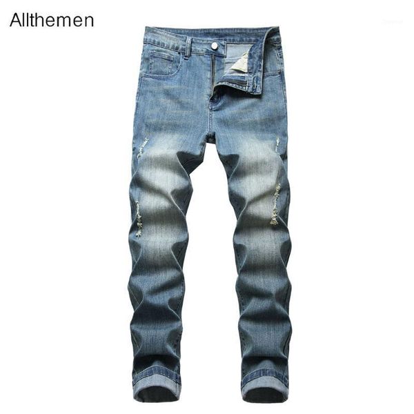 allthemen men's jeans pants denim straight overalls casual light blue denim trousers hip-hop jogging pants1
allthemen men's jeans pants denim straight overalls casual light blue denim trousers hip-hop jogging pants1