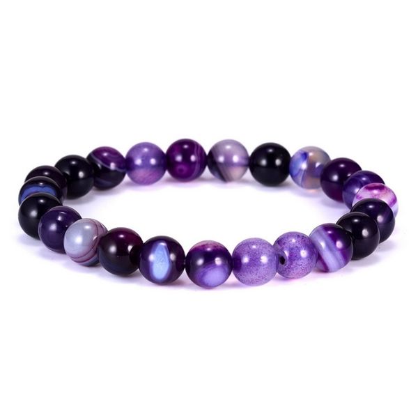 luxury colorful natural agate stone strands bracelet for lovers gift, Black
luxury colorful natural agate stone strands bracelet for lovers gift, Black