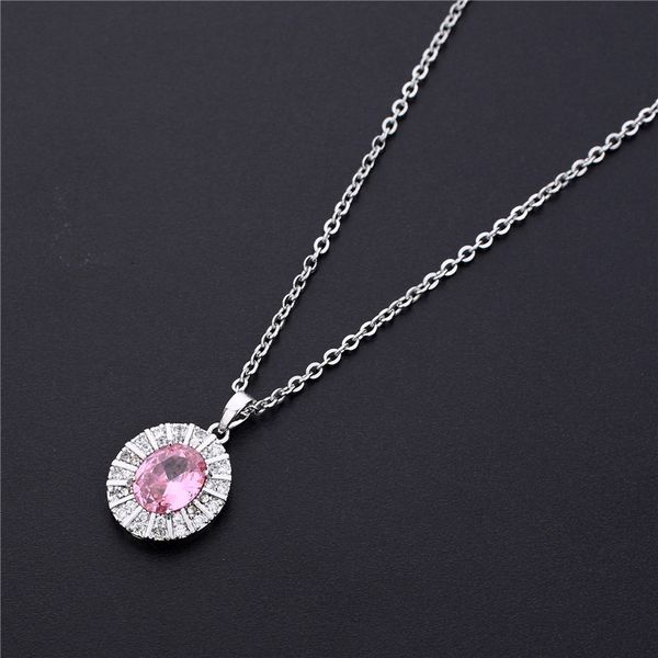 2020retro fashion single product zircon three-dimensional necklace diamond crystal pendant necklace exquisite jewelry, Silver
2020retro fashion single product zircon three-dimensional necklace diamond crystal pendant necklace exquisite jewelry, Silver