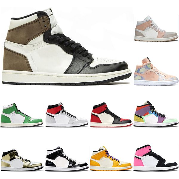 2021 new jumpman 1 1s men basketball shoes pherspective light smoke grey lucky green women mens trainers outdoor sports sneakers eur 36-46, White;red
2021 new jumpman 1 1s men basketball shoes pherspective light smoke grey lucky green women mens trainers outdoor sports sneakers eur 36-46, White;red