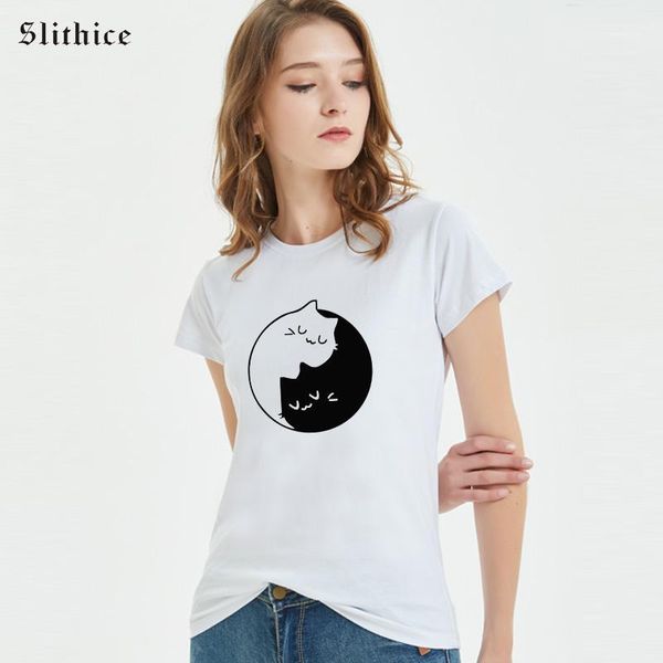 women's t-shirt slithice black white cat opposite women summer streetwear short sleeve red yellow female tshirt hipster tumblr1
women's t-shirt slithice black white cat opposite women summer streetwear short sleeve red yellow female tshirt hipster tumblr1