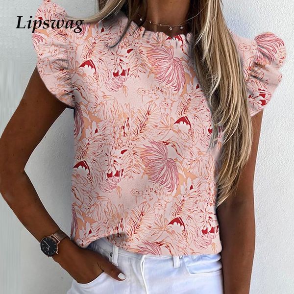 summer casual women's blouse pineapple floral print ruffle blusa elegant office ladies o-neck short sleeve shirt streetwear y200622, White
summer casual women's blouse pineapple floral print ruffle blusa elegant office ladies o-neck short sleeve shirt streetwear y200622, White