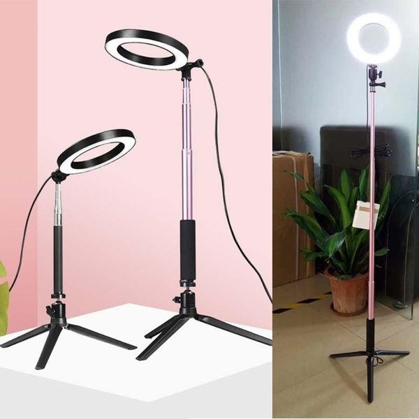 5 options dimmable wide dimming range led ring set fill in light tripod for camera p studio selfie pgraphy black/pink1
5 options dimmable wide dimming range led ring set fill in light tripod for camera p studio selfie pgraphy black/pink1