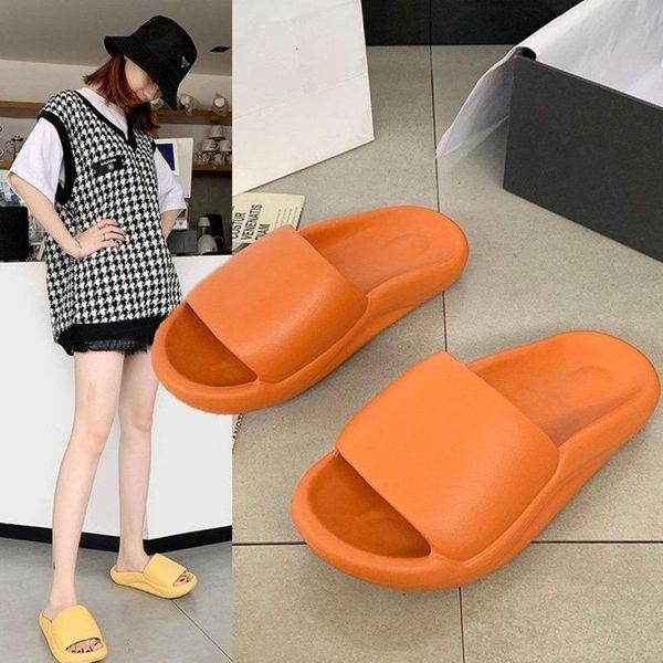 slippers women's shoes summer fashion casual platform wedge sandals, Black