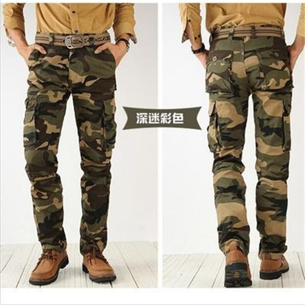 2020 cargo men high-quality cotton trend military jogger camouflage of the male army fashion pants pockets alyi, Black
2020 cargo men high-quality cotton trend military jogger camouflage of the male army fashion pants pockets alyi, Black