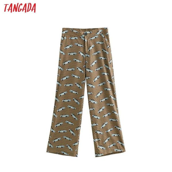 tangada woman vintage cartoon print long pants fashion button retro female casual cozy trousers mujer be305 y200418, Black;white
tangada woman vintage cartoon print long pants fashion button retro female casual cozy trousers mujer be305 y200418, Black;white
