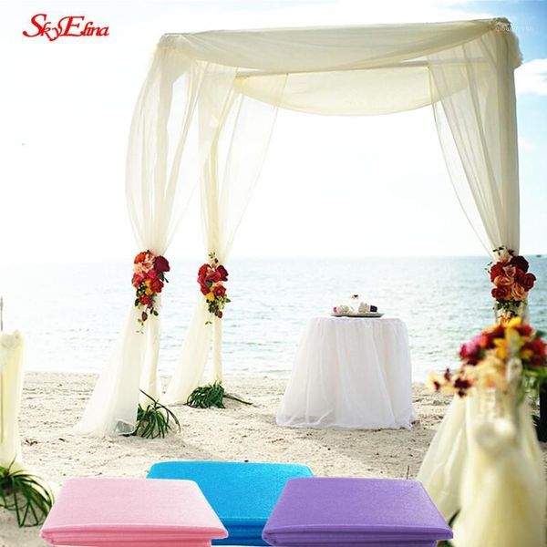 wholesale 72cmx10m sheer crystal organza tulle roll fabric for event party supplie wedding decoration decoration white 5zsh015-21
wholesale 72cmx10m sheer crystal organza tulle roll fabric for event party supplie wedding decoration decoration white 5zsh015-21