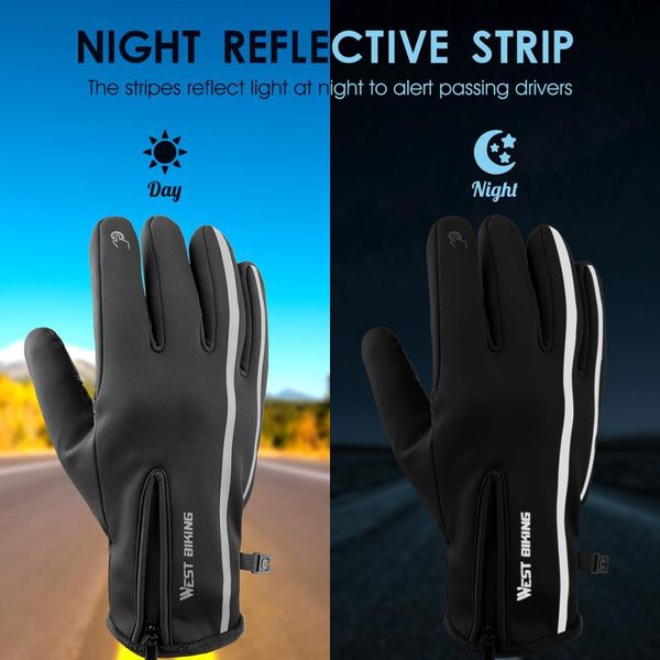 west biking reflective sport gloves winter thermal fleece gloves touch screen outdoor skiing motorcycle mtb cycling equipment bbywvy, Black
west biking reflective sport gloves winter thermal fleece gloves touch screen outdoor skiing motorcycle mtb cycling equipment bbywvy, Black