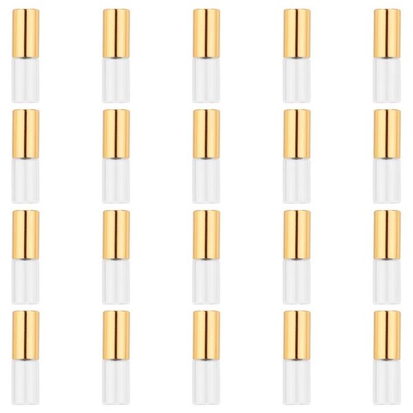 storage bottles & jars 20pcs 3ml essential oil roller bottle empty glass with rolling bead for massage smear perfume(golden lid)
storage bottles & jars 20pcs 3ml essential oil roller bottle empty glass with rolling bead for massage smear perfume(golden lid)