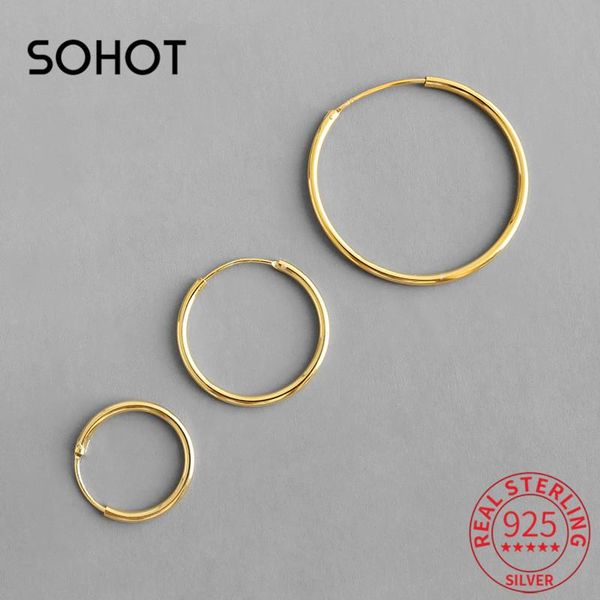 sohot real 925 стерлинговые серии серии серии 925 круглые круглые женские серьги обруч минималистский золотой цвет женской партии ювелирные, Golden;silver
sohot real 925 стерлинговые серии серии серии 925 круглые круглые женские серьги обруч минималистский золотой цвет женской партии ювелирные, Golden;silver