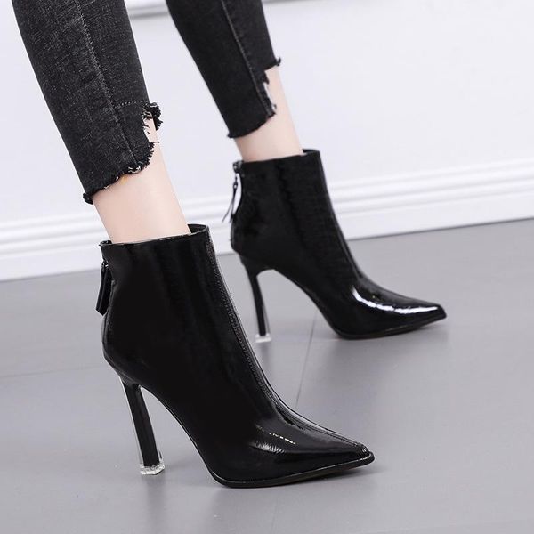winter boots lady women's rubber shoes rain boots-women round toe 2020 pointy autumn mid calf low mid-calf rock high, Black
winter boots lady women's rubber shoes rain boots-women round toe 2020 pointy autumn mid calf low mid-calf rock high, Black