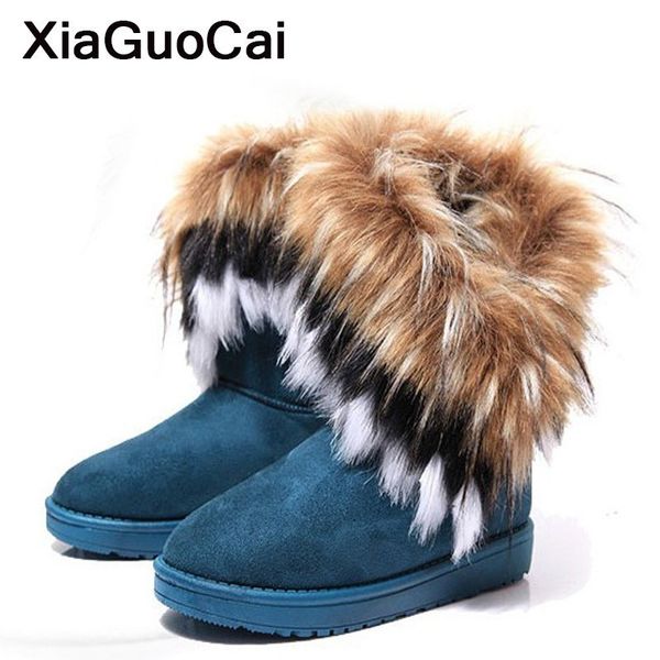 snow boots woman winter warm female mid-calf boots with fur plush ladies shoes furry british soft flock short botas slip-on 2020 y1221, Black
snow boots woman winter warm female mid-calf boots with fur plush ladies shoes furry british soft flock short botas slip-on 2020 y1221, Black