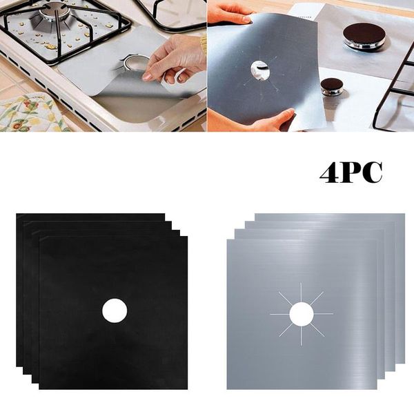 mats & pads 4pcs gas stove protectors reusable burner covers kitchen mat stoveprotector brand high quality 
mats & pads 4pcs gas stove protectors reusable burner covers kitchen mat stoveprotector brand high quality