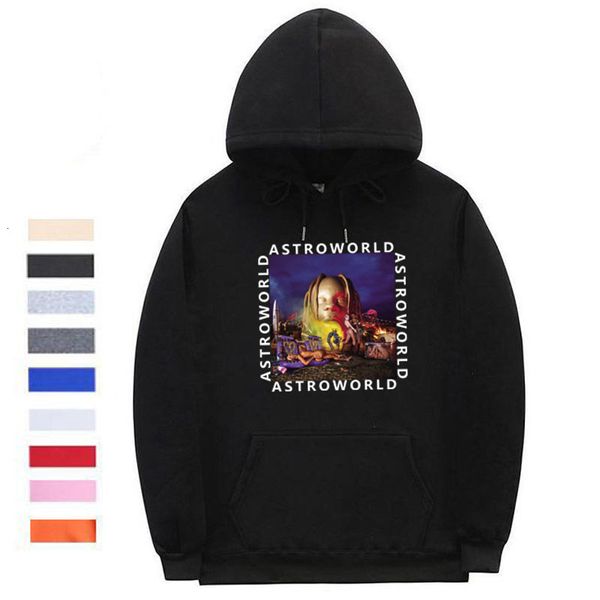 singer astroworld hooded sweater men's and women's street sweatshirt pullover, Black
singer astroworld hooded sweater men's and women's street sweatshirt pullover, Black