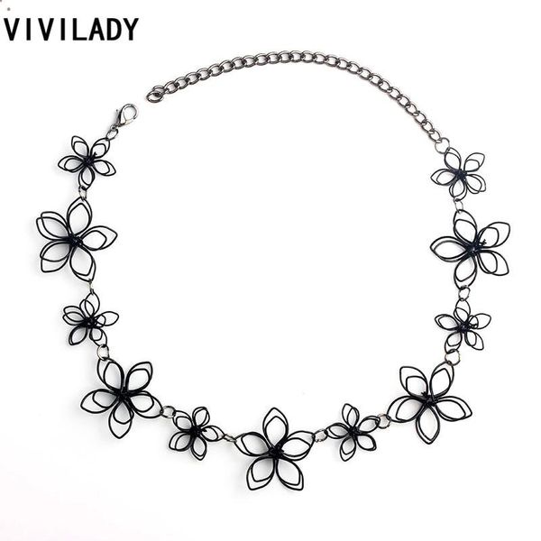 chains vivilady fashion flowers collar charms necklaces women chain howllow out jewelry bijoux accessory style party christmas gifts, Silver
chains vivilady fashion flowers collar charms necklaces women chain howllow out jewelry bijoux accessory style party christmas gifts, Silver
