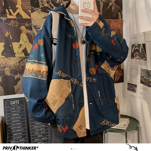 privathinker men's oversized vintage jackets fashion western men casual loose outer wear autumn new men's hip hop jackets 201103, Black;brown
privathinker men's oversized vintage jackets fashion western men casual loose outer wear autumn new men's hip hop jackets 201103, Black;brown