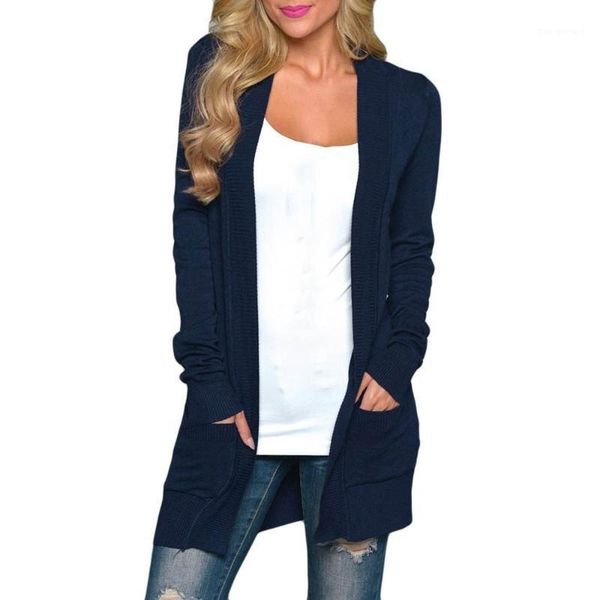 womne casual long knitted cardigan autumn korean womens loose solid color pocket design sweater jacket coat outerwear coats 301, White;black
womne casual long knitted cardigan autumn korean womens loose solid color pocket design sweater jacket coat outerwear coats 301, White;black