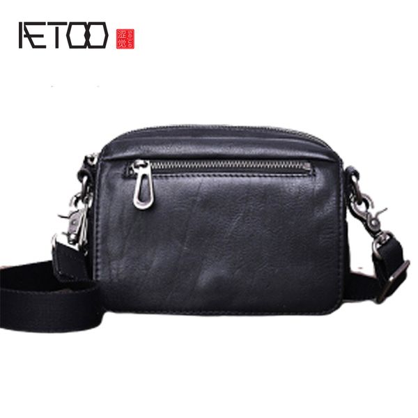 aetoo leather chest bag, men's fashion outdoor sports bag, vintage leather one-shoulder bag
aetoo leather chest bag, men's fashion outdoor sports bag, vintage leather one-shoulder bag