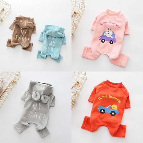 dogs autumn winter clothes pure color four legs sweater small and medium sized dog pets pajamas 38ca j2
dogs autumn winter clothes pure color four legs sweater small and medium sized dog pets pajamas 38ca j2