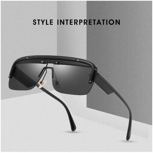 sunglasses zowensyh selling big frame irregular metal sun glasses personality flash one-piece for men women, White;black
sunglasses zowensyh selling big frame irregular metal sun glasses personality flash one-piece for men women, White;black