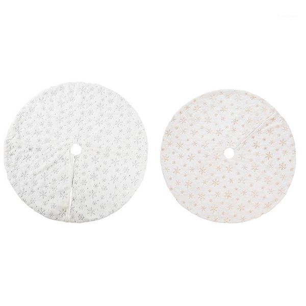 90cm white flannel embroidered snowflake christmas tree skirt christmas new year home decorations1
90cm white flannel embroidered snowflake christmas tree skirt christmas new year home decorations1