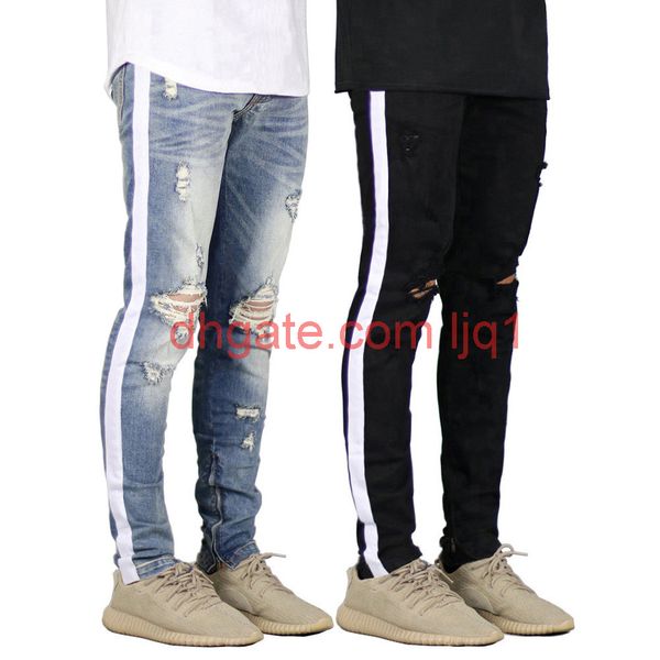 mens designer jeans pants mens spring new fashion long zipper pencil pants ins style mens apparel, Blue
mens designer jeans pants mens spring new fashion long zipper pencil pants ins style mens apparel, Blue