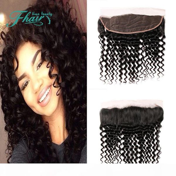 13x4 lace frontal closure deep curly indian frontal 100% unprocessed lace front closure natural black lace frontals with bleached knot, Black;brown
13x4 lace frontal closure deep curly indian frontal 100% unprocessed lace front closure natural black lace frontals with bleached knot, Black;brown