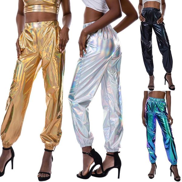 s-2xl hip hop pants women holographic pants night club elastic high waist long trousers streetwear casual soports cool fashion, Black;white
s-2xl hip hop pants women holographic pants night club elastic high waist long trousers streetwear casual soports cool fashion, Black;white