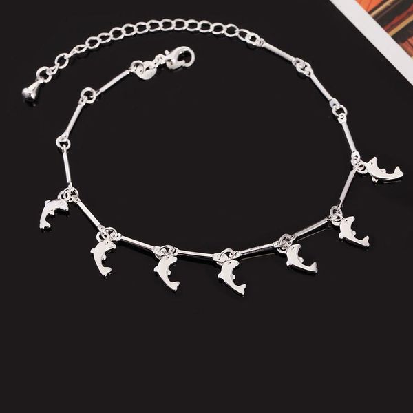 new arrive beautiful silver bracelet noble dolphin lady chain fashion wedding cute lady nice women bracelet jewelry lh019 h sqcgus, Black
new arrive beautiful silver bracelet noble dolphin lady chain fashion wedding cute lady nice women bracelet jewelry lh019 h sqcgus, Black