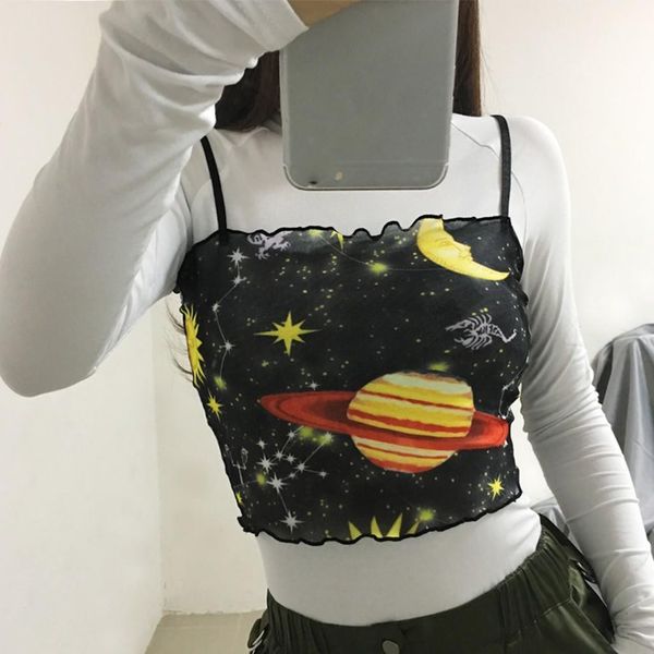 harajuku womens ladies short sleeve floral angel printed sleeveless blouse casual tank bustier cropped feminino streetwear, White
harajuku womens ladies short sleeve floral angel printed sleeveless blouse casual tank bustier cropped feminino streetwear, White
