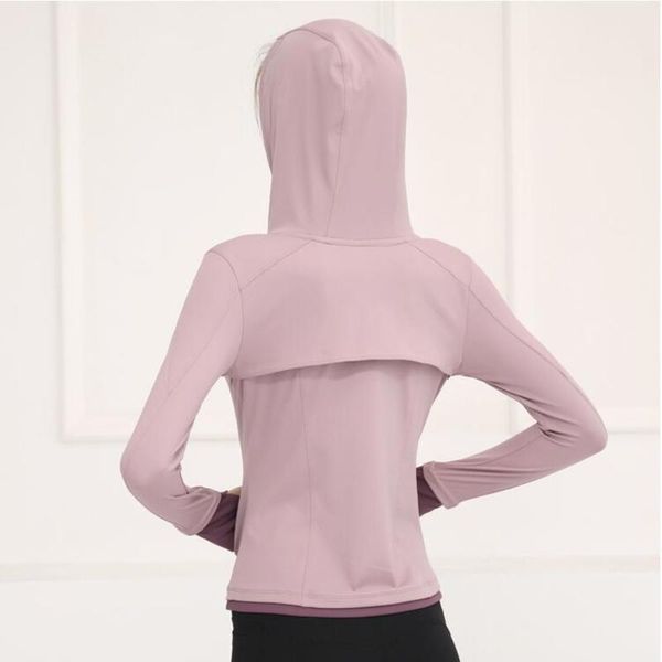 loose sports coat women's running long sleeve hooded zipper yoga slim fitness suit winter, Gray
loose sports coat women's running long sleeve hooded zipper yoga slim fitness suit winter, Gray