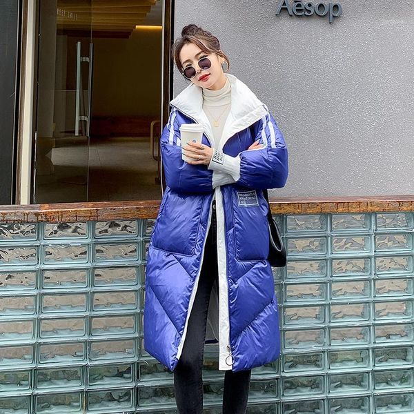 new solid plus cotton thick women winter padded jackets mid-length zipper stand-up collar drop shoulder sleeve loose women coats1, Black
new solid plus cotton thick women winter padded jackets mid-length zipper stand-up collar drop shoulder sleeve loose women coats1, Black
