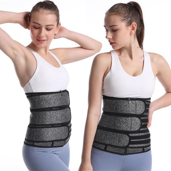 2021 sports abdomen belt shapewear sweating waistband corset fitness zipper breasted three-belt women's postpartum repair slimming, White
2021 sports abdomen belt shapewear sweating waistband corset fitness zipper breasted three-belt women's postpartum repair slimming, White