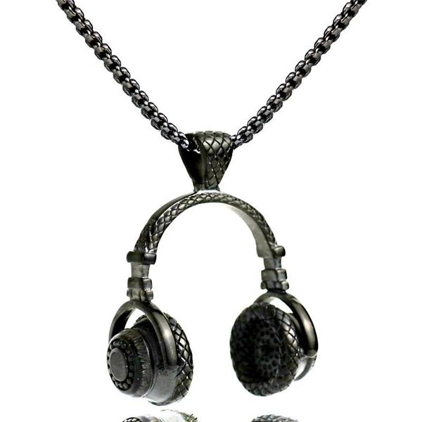 music headphone pendant necklace men hip hop jewelry stainless steel chain necklace 2020 cool gifts mens jewellery collier, Silver
music headphone pendant necklace men hip hop jewelry stainless steel chain necklace 2020 cool gifts mens jewellery collier, Silver